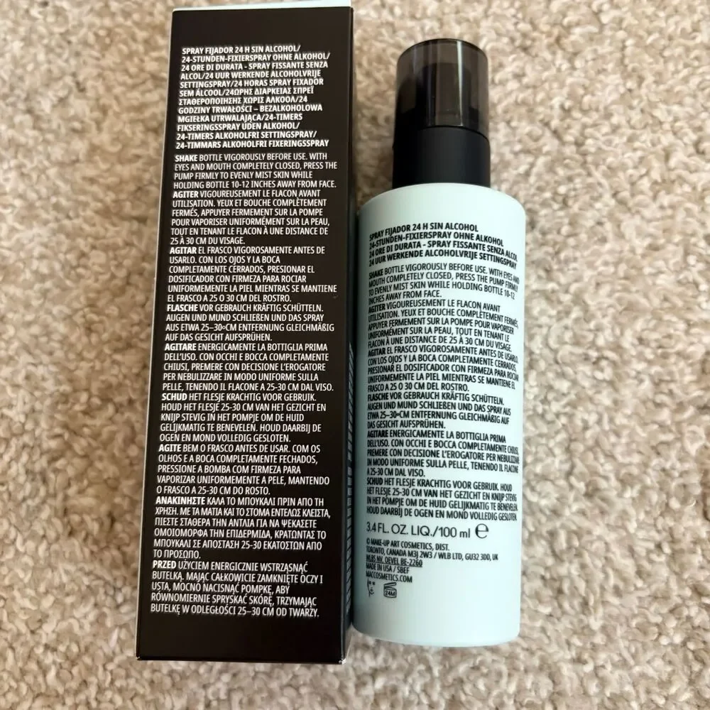MAC Fix+ Matte 24HR Alcohol-Free Setting Spray ~ NIB - NEW RELEASE